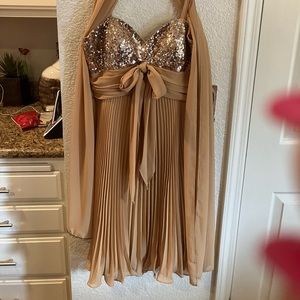 Aspeed Gold Med rhinestone Evening fancy dress